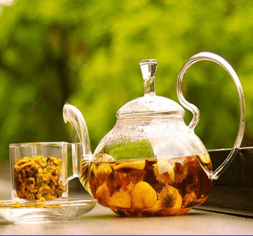 Trà Hoa Cúc Mật Ong Ấm To